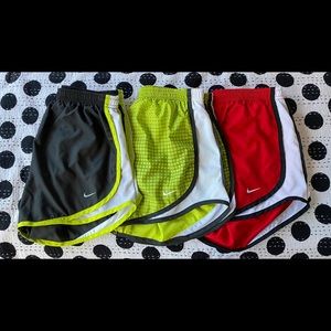 SET OF 3! NIKE Dry-Fit Running Shorts Trio